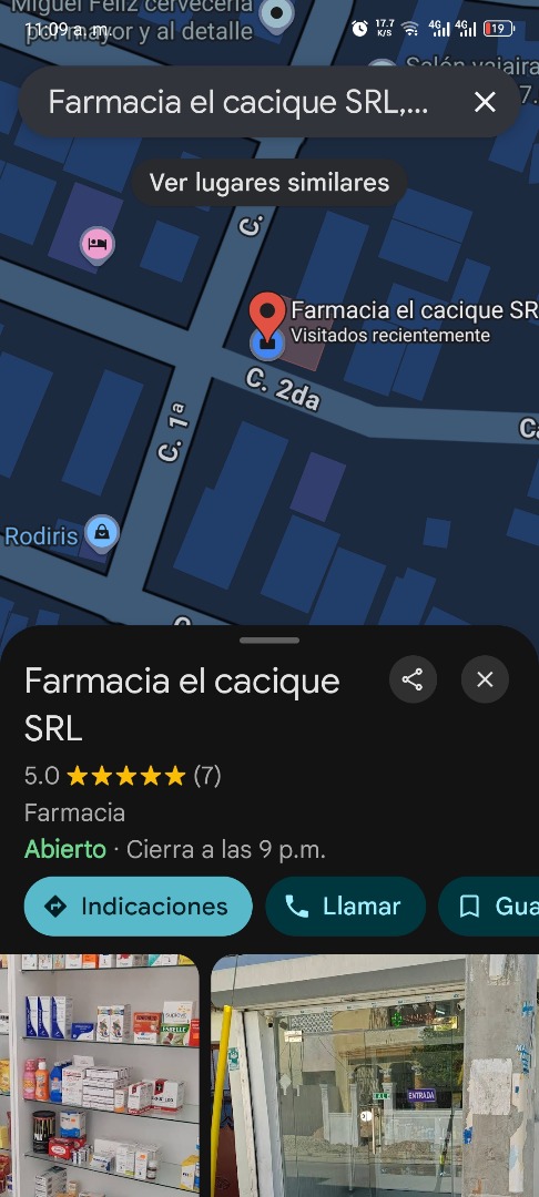 FARMACIA EL CACIQUE SRL